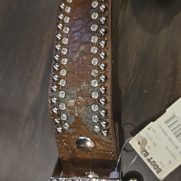 Boot Barn Rhinestone Belt Buckle - Picture 7 of 8